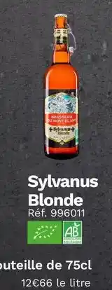 Picard Brasserie du mont blanc - blonde offre