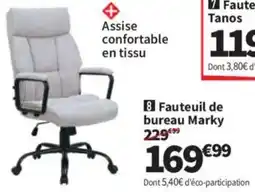 Conforama Fauteuil de bureau Marky offre