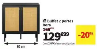 Conforama Buffet 2 portes Bora offre