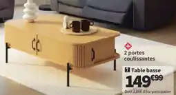 Conforama Table basse offre