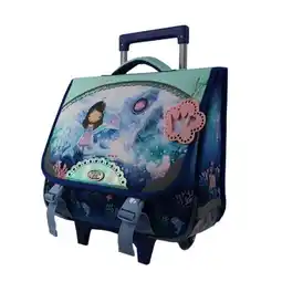 Carrefour Cartable à roulettes Lilly offre
