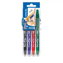 Carrefour PILOT Etui de 4 rollers Frixion ball offre