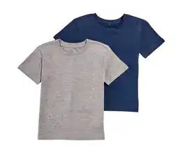 Carrefour TEX BASIC Lot de 2 t-shirts enfant offre