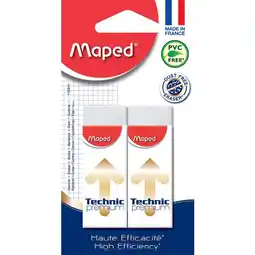 Carrefour Market MAPED 2 gommes Technic premium offre