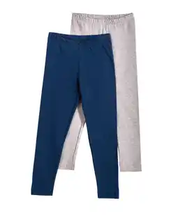 Carrefour TEX BASIC Lot de 2 leggings fille offre