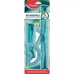 Carrefour Market MAPED Kit de traçage 4 pièces offre