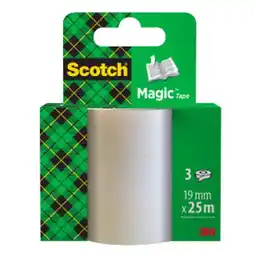 Carrefour Market 3M 3 recharges de rubans adhésifs Magic offre