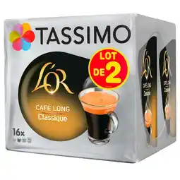 Carrefour TASSIMO Dosettes de café L'Or offre