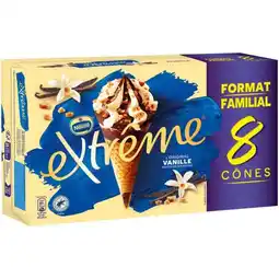 Carrefour NESTLÉ Cônes glacés Extrême Format Familial offre