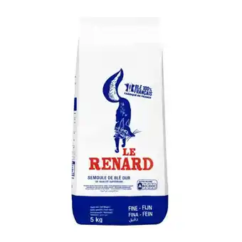 Carrefour LE RENARD Semoule de blé offre