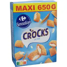 Carrefour CARREFOUR SENSATION Céréales Crocks Maxi offre