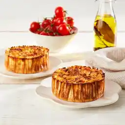 Carrefour Cœur de quiche courgette chèvre tomate offre