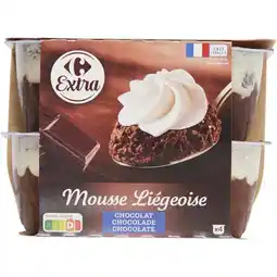 Carrefour CARREFOUR EXTRA Mousse liégeoise offre