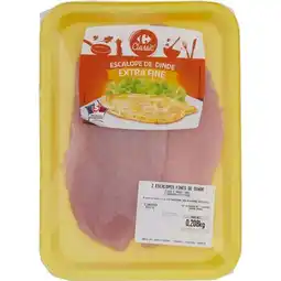 Carrefour CARREFOUR CLASSIC' Escalopes de dinde offre