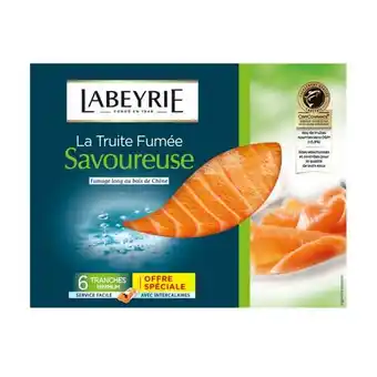 Carrefour LABEYRIE Truite fumée Offre spéciale offre