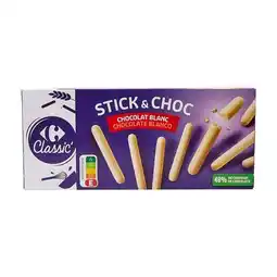 Carrefour CARREFOUR CLASSIC' Bâtonnets Stick & Choc offre