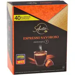 Carrefour CARREFOUR SÉLECTION Capsules de café offre