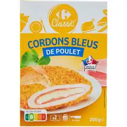Carrefour CARREFOUR CLASSIC' Cordons bleus poulet offre