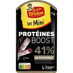 Carrefour JUSTIN BRIDOU Protéines Boost offre