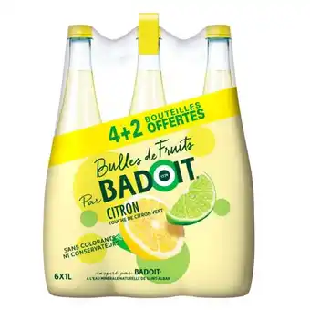 Carrefour BADOIT Eau gazeuse aromatisée offre