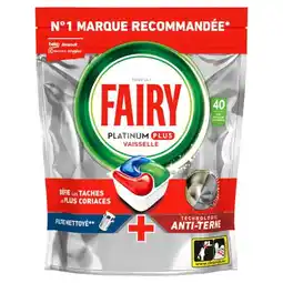 Carrefour FAIRY Capsules pour lave-vaisselle offre