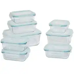 Carrefour CARREFOUR HOME Lot de 8 boîtes de conservation offre