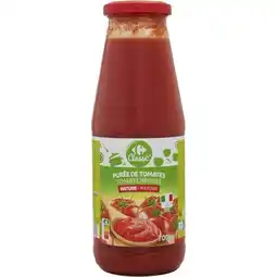 Carrefour Market CARREFOUR CLASSIC' Purée de tomates offre