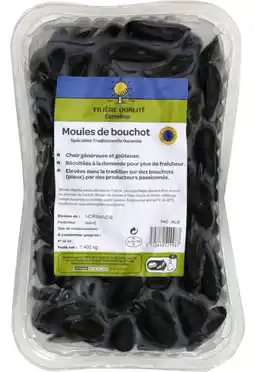 Carrefour Market FILIERE QUALITE CARF Moules de bouchot FILIERE QUALITE CARREFOUR offre