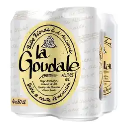 Carrefour Market LA GOUDALE Bière blonde offre