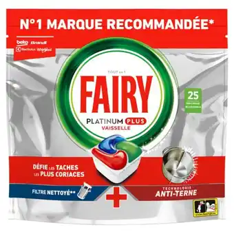 Carrefour Market FAIRY Capsules pour lave-vaisselle offre