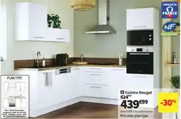 Conforama Cuisine Nougat offre