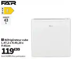 Conforama FAR Réfrigérateur cube offre
