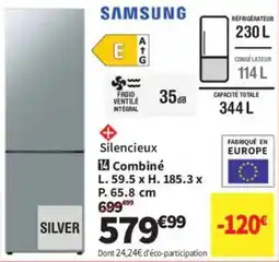 Conforama Samsung Combiné offre