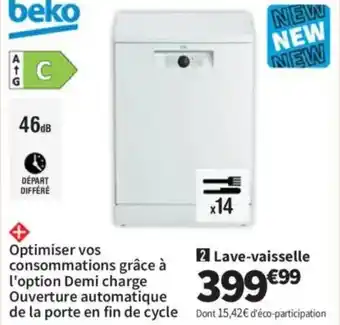 Conforama Beko Lave vaisselle offre