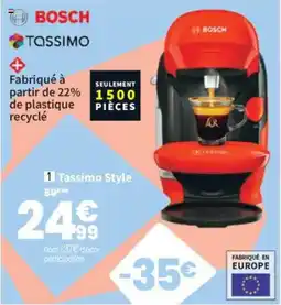 Conforama Bosch Tassimo Style offre