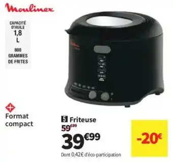 Conforama Moulinex Friteuse offre