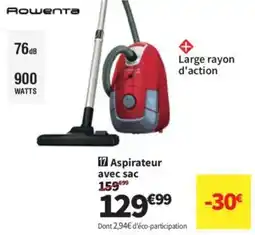 Conforama Rошепта Aspirateur avec sac offre
