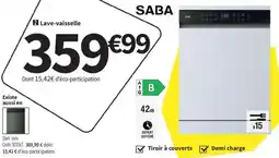 Conforama SABA Lave-vaisselle offre