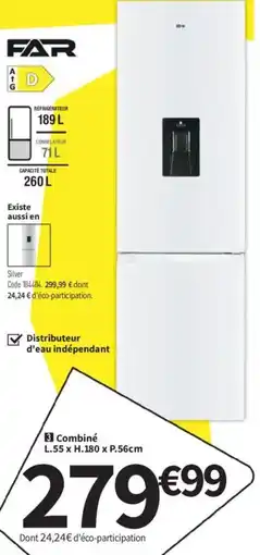 Conforama FAR Combiné offre