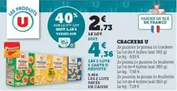 Hyper U Crackers u offre