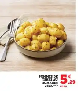 Hyper U Pommes de terre au romarin jecale kg offre