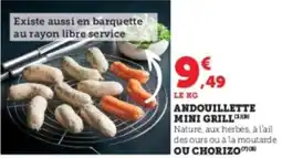 Hyper U Andouillette mini grill offre
