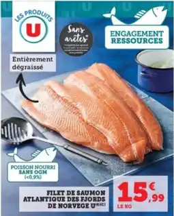 Hyper U Filet de saumon atlantique des fjords offre