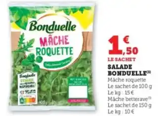 Hyper U Salade bonduelle offre