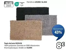 JYSK Tapis de bain rosvik offre
