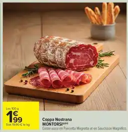 Carrefour Market Coppa Nostrana MONTORSI offre