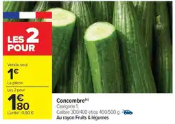 Carrefour Market CONCOMBRE offre