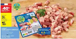 Carrefour Market Lardons Fumés offre