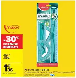 Carrefour Market Kit de traçage 4 pièces offre
