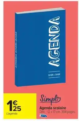 Carrefour Market L'agenda offre